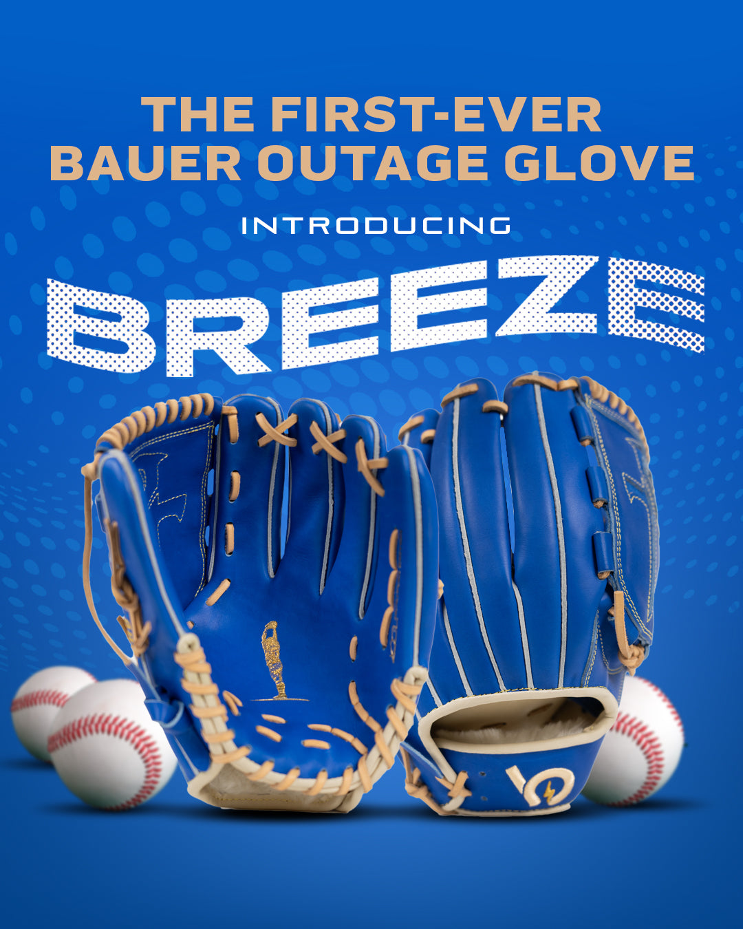 Bauer Outage "Breeze" Baseball Glove