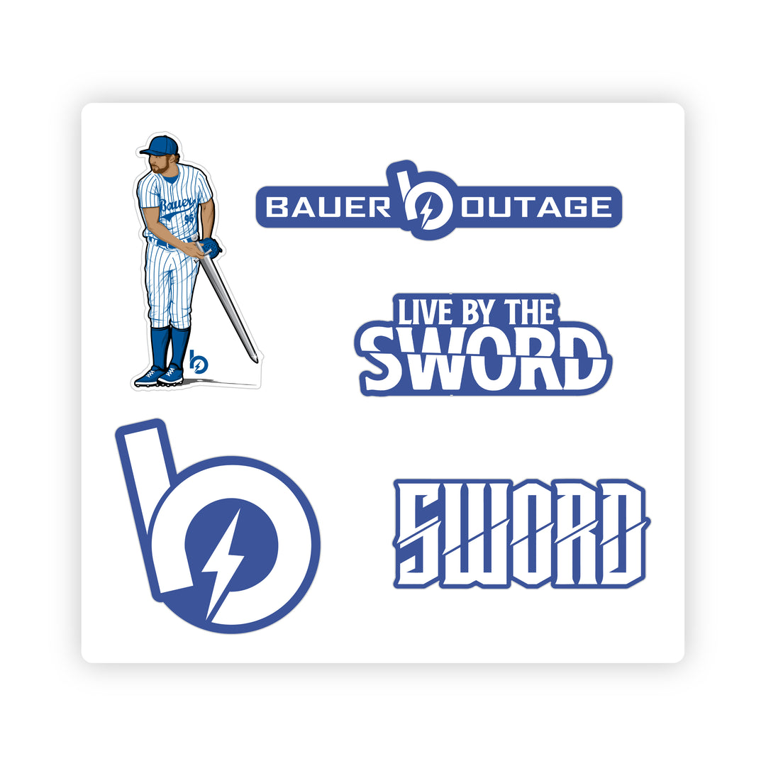 Bauer Outage Sticker Pack