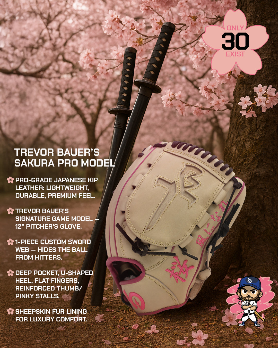 Bauer Outage "Blossom" Limited Glove