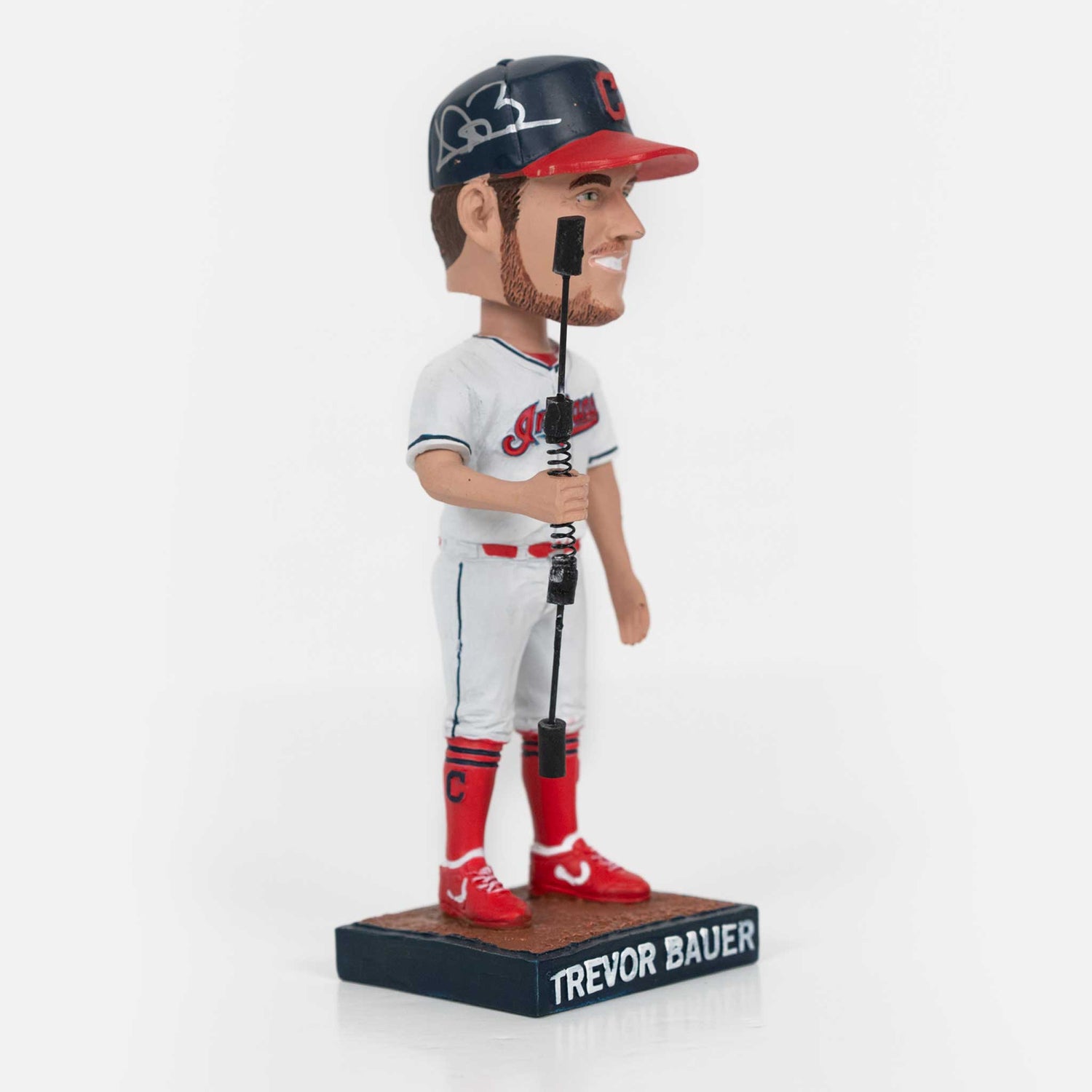 Signed Trevor Bauer Cleveland Indians Bobblehead