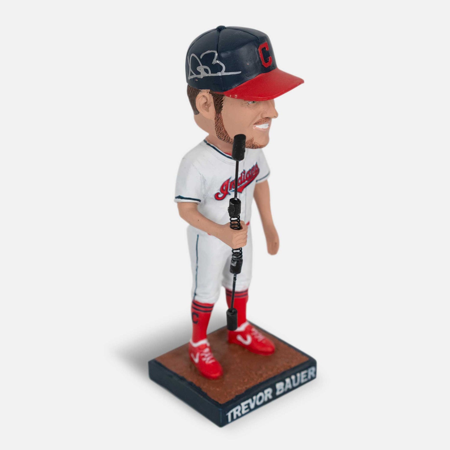 Signed Trevor Bauer Cleveland Indians Bobblehead