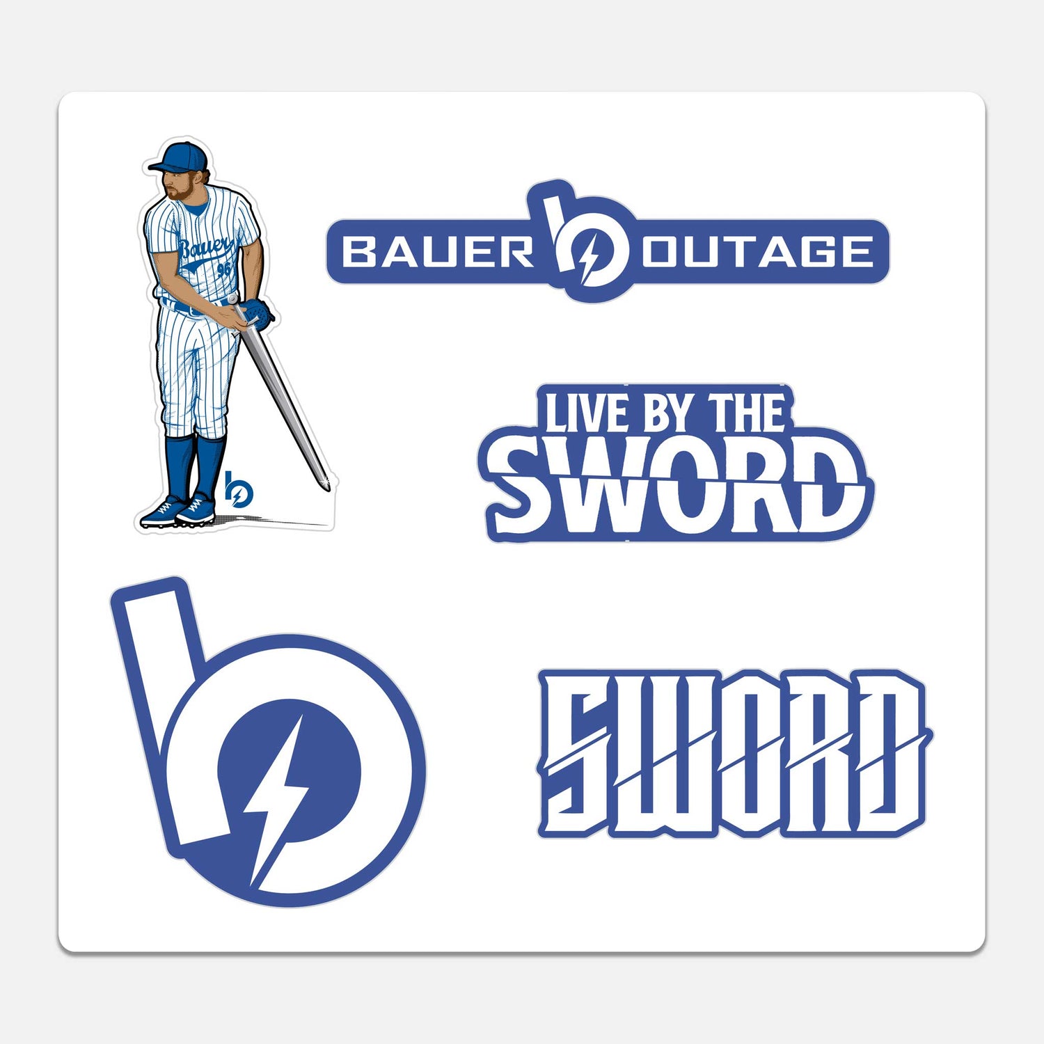 Bauer Outage Sticker Pack