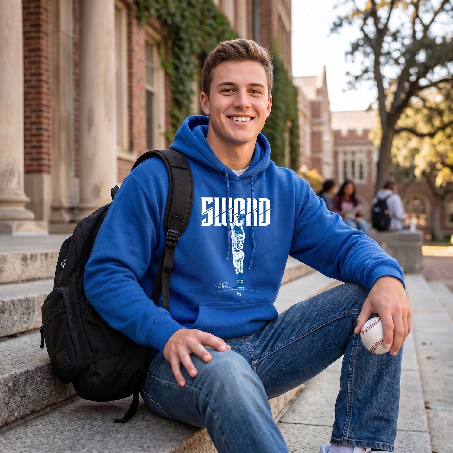 Bauer Outage Sword Tee Hoodie