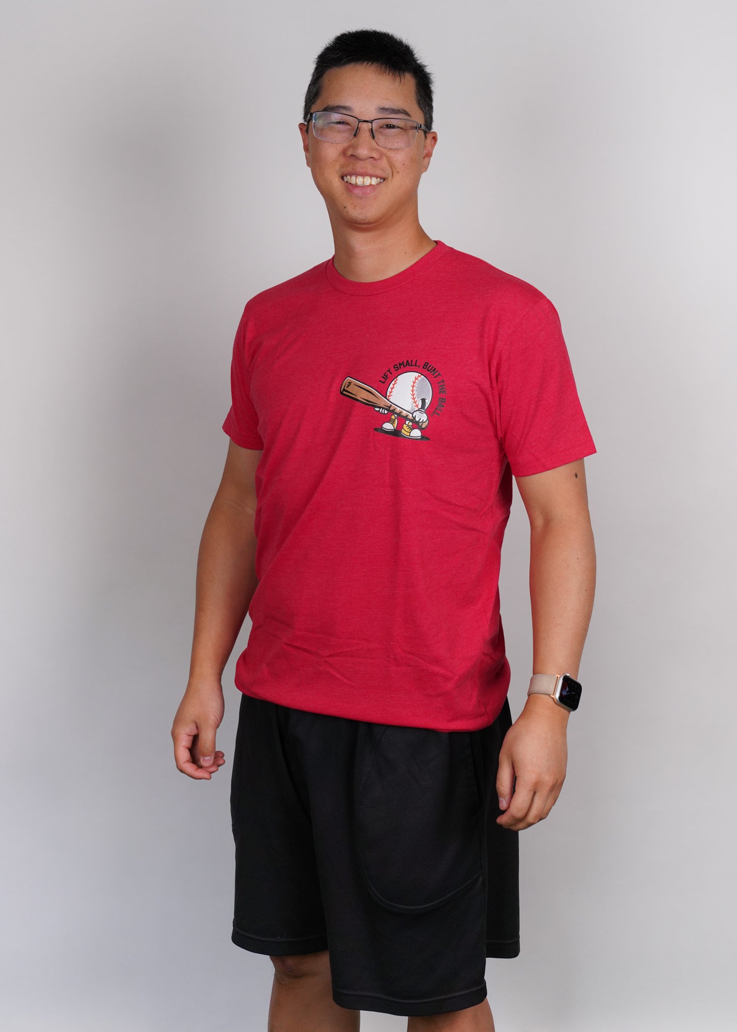 Lift Small, Bunt the Ball LC Tee