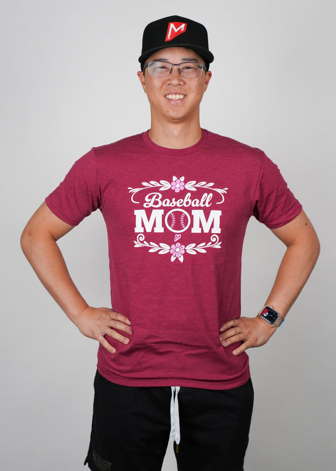 Game Day Baseball Mom Tee
