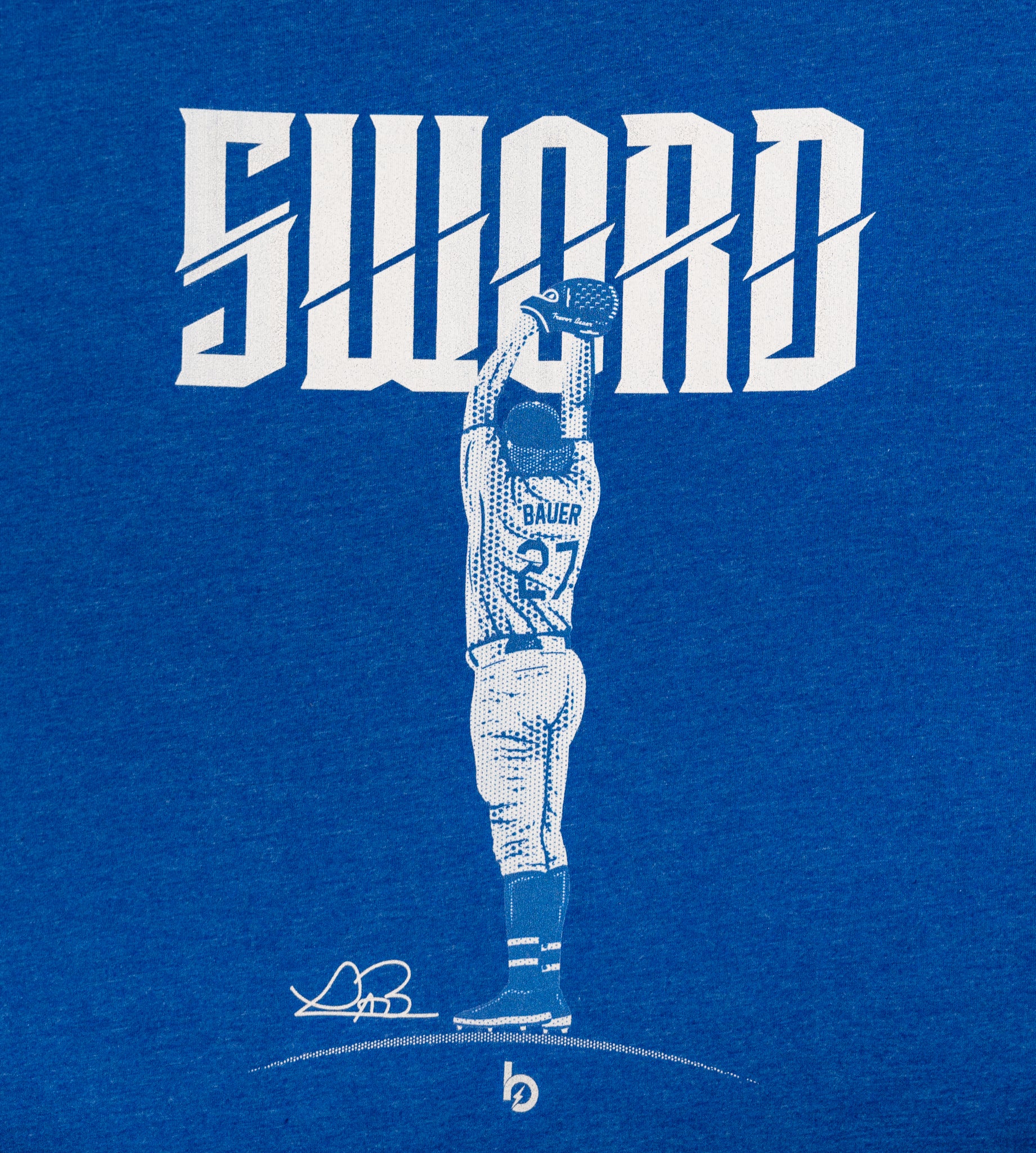 【新品・未開封】T.バウアー sword Tシャツ 96T.バウアー選手がいよいよ初登板！「SWORDセレブレーション