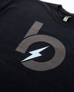 Up close image of Bauer Outage Crew neck print