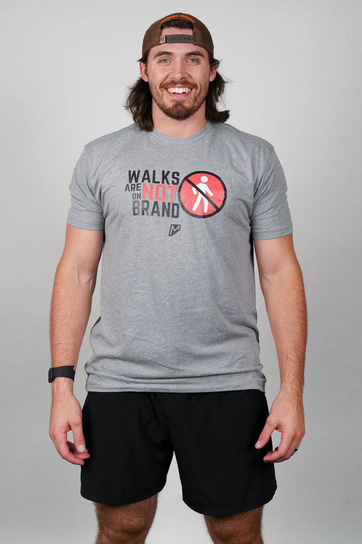 Walks Are Not on Brand Tee