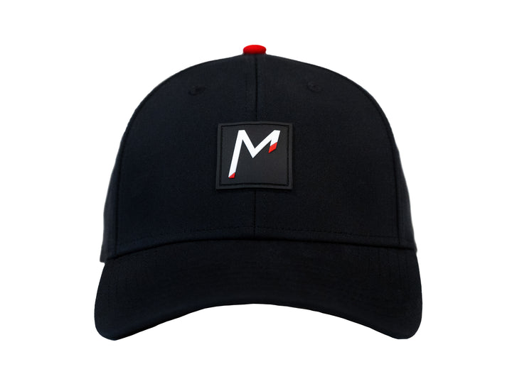 Momentum apparel black performance hat snapback