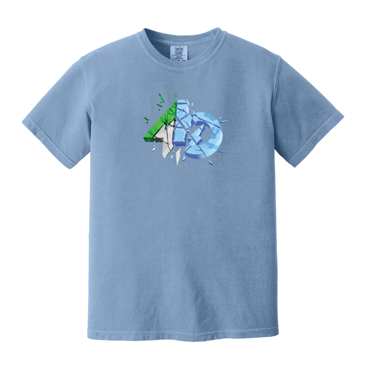 Relaxed street cut and drape of the 4APP x Bauer Outage Street Tee