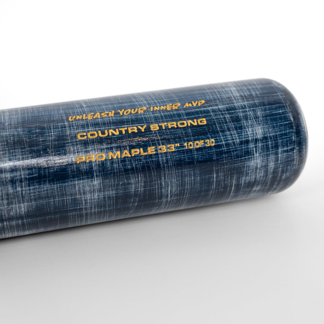 Country Strong Denim Pro Stock Bat