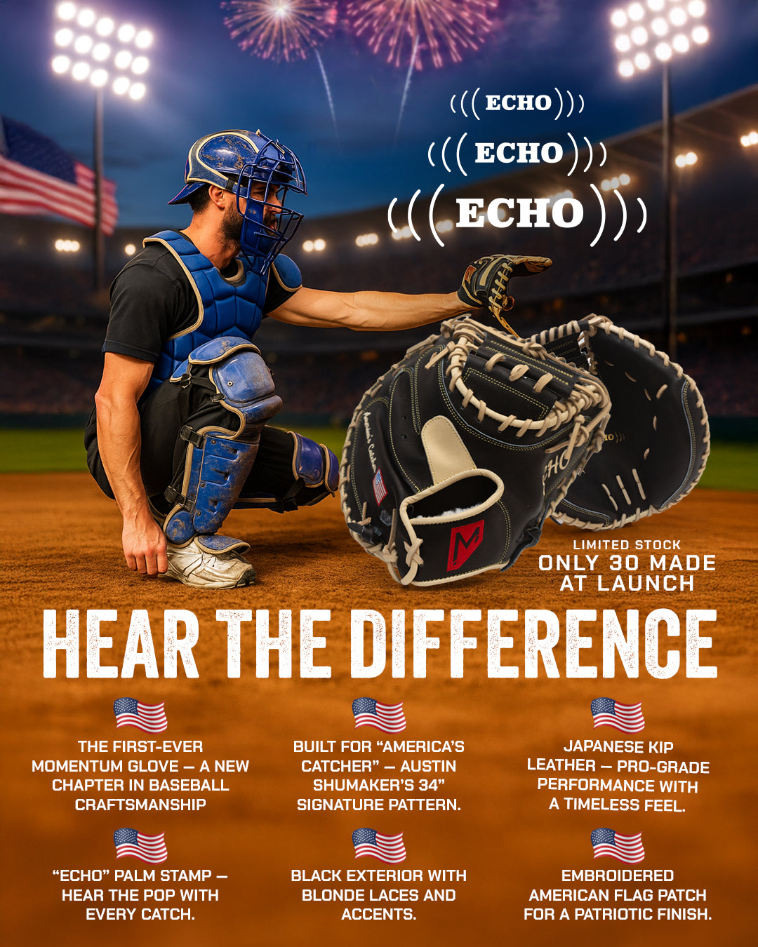 Momentum "Echo" Catcher's Mitt