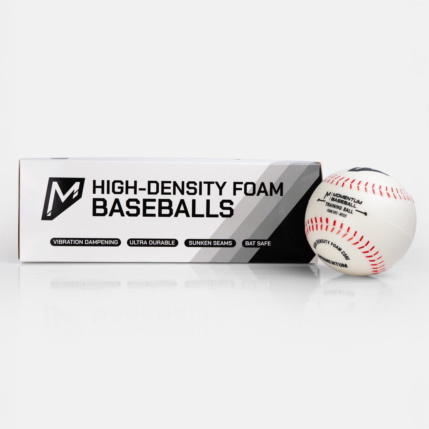 Momentum High Density Foam Training Baseballs