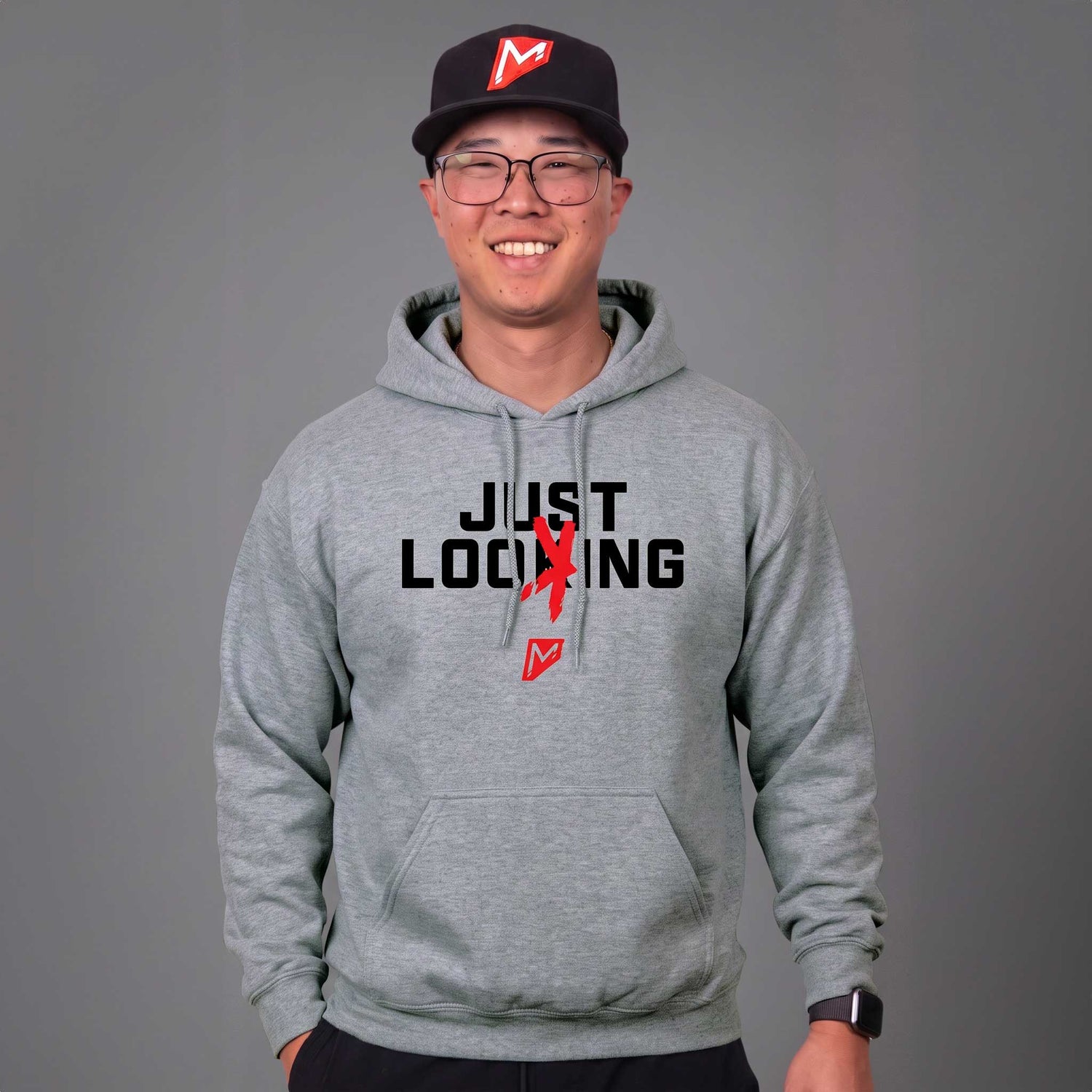 Just Looking Hoodie