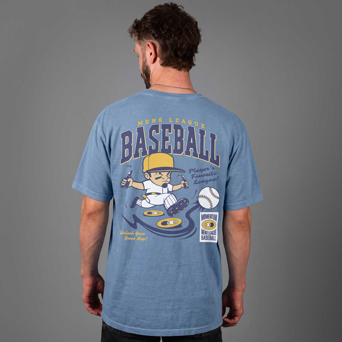 Men's League Baseball Street Tee