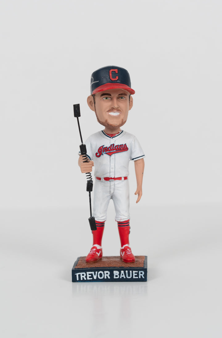 Signed Trevor Bauer Cleveland Indians Bobblehead