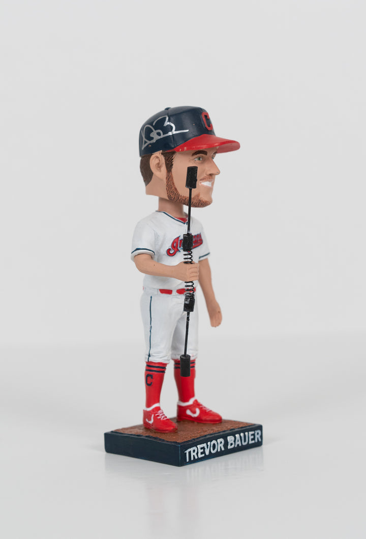 Signed Trevor Bauer Cleveland Indians Bobblehead