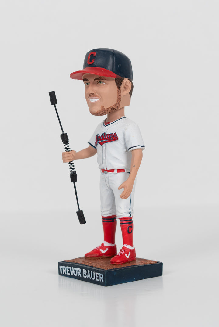 Signed Trevor Bauer Cleveland Indians Bobblehead