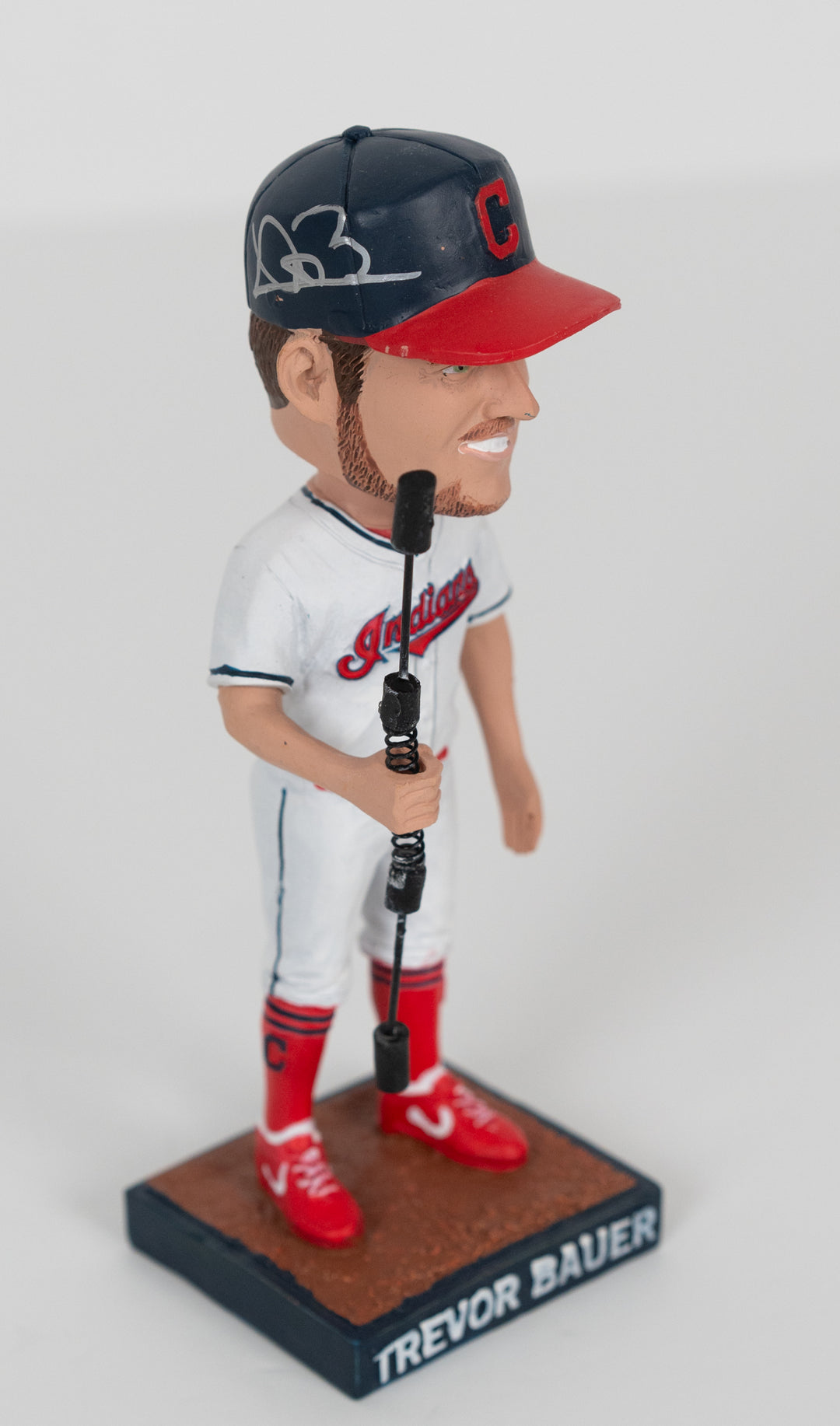 Signed Trevor Bauer Cleveland Indians Bobblehead